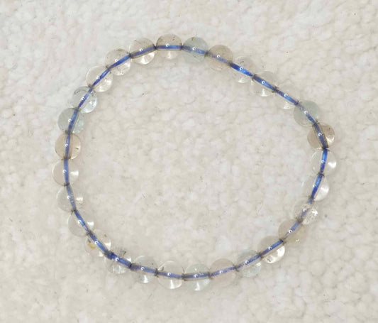 Pierre : Topaze Bleue - Qualité : AA - Origine : Brésil Taille de perle : 6mm - Forme : Boule Le produit que tu recevras peut différer de la photo de présentation, car chaque pierre naturelle est unique !