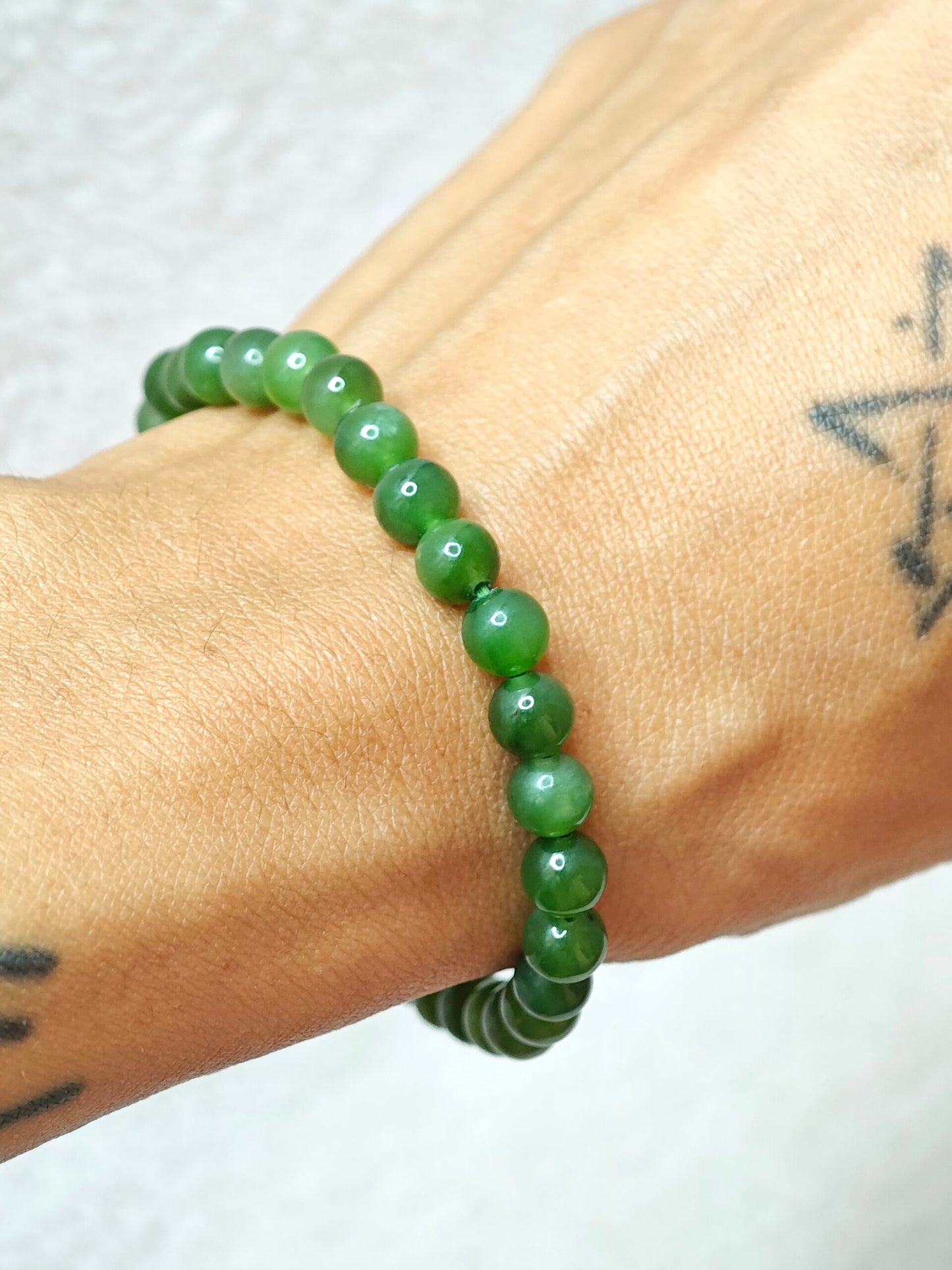 Bracelet - Jade Néphrite - AA