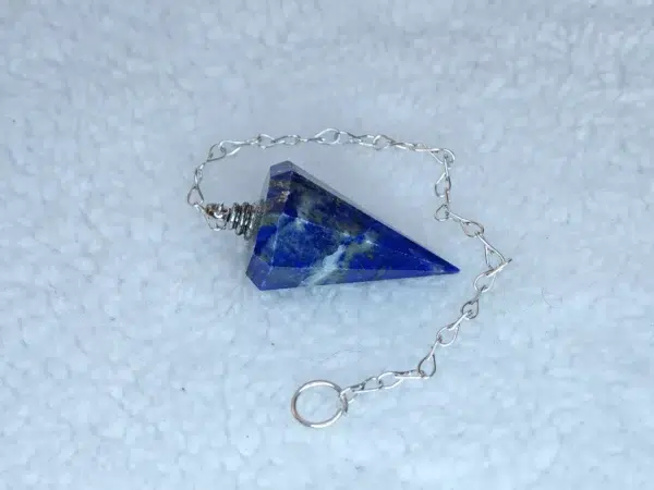 Pendule Lapis Lazuli - Cône – Image 3