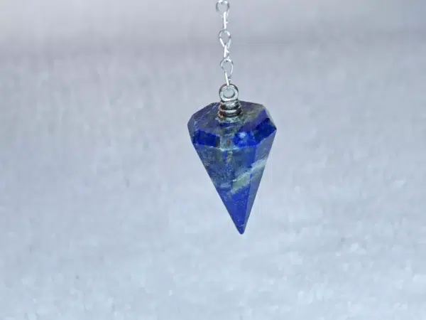 Pendule Lapis Lazuli - Cône – Image 2