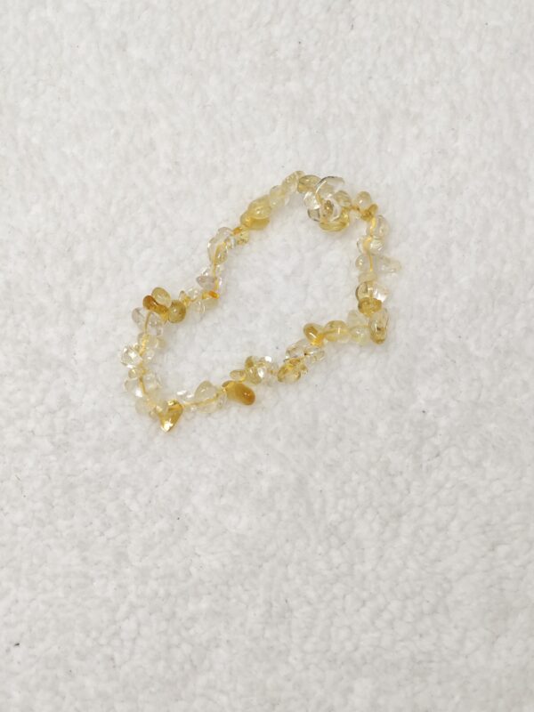 Bracelet - Citrine Naturelle - AA - Baroque – Image 4