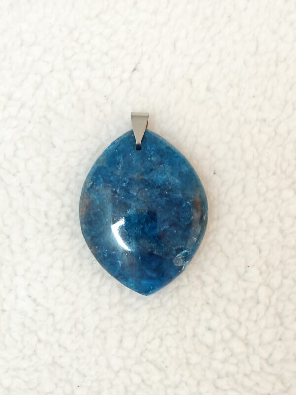 Pendentif Apatite Bleue - AA - Forme Libre – Image 2