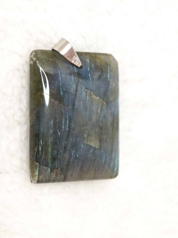 Pendentif Labradorite Bleue - AA - Rectangle – Image 2