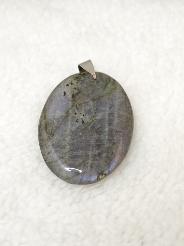 Pendentif Labradorite Violette - AA - Ovale – Image 4