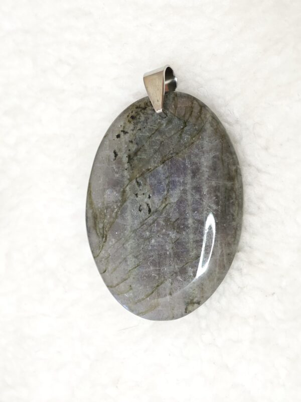 Pendentif Labradorite Violette - AA - Ovale – Image 2